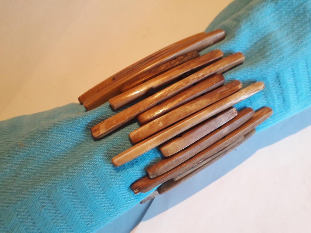 VINTAGE BREDE BENEN ARMBAND in PERFECTE STAAT voor 7,50 E, Sieraden, Tassen en Uiterlijk, Armbanden, Ophalen of Verzenden, Zo goed als nieuw