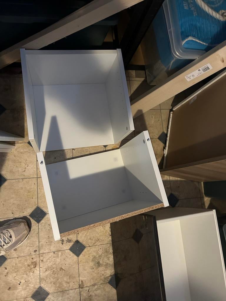 IKEA Billy opzetstukken, 2 stuks, 50 cm breed, Met plank(en), Gebruikt, Minder dan 100 cm, 25 tot 50 cm
