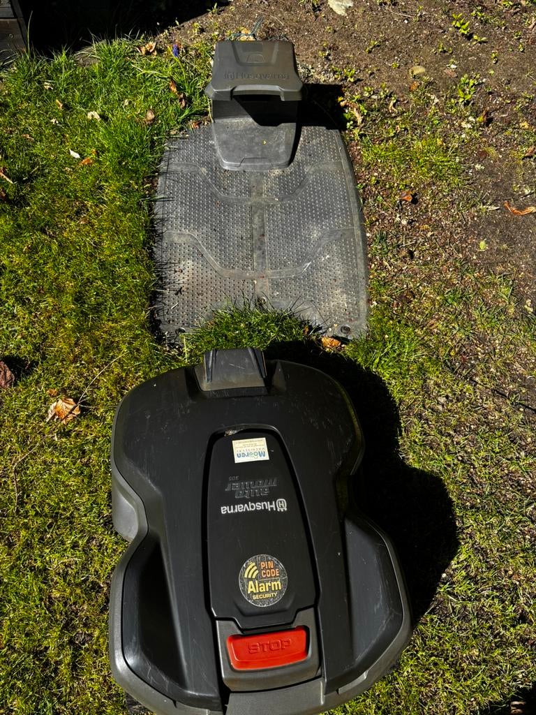 Husqvarna Robotmaaier 305, Ophalen, Gebruikt