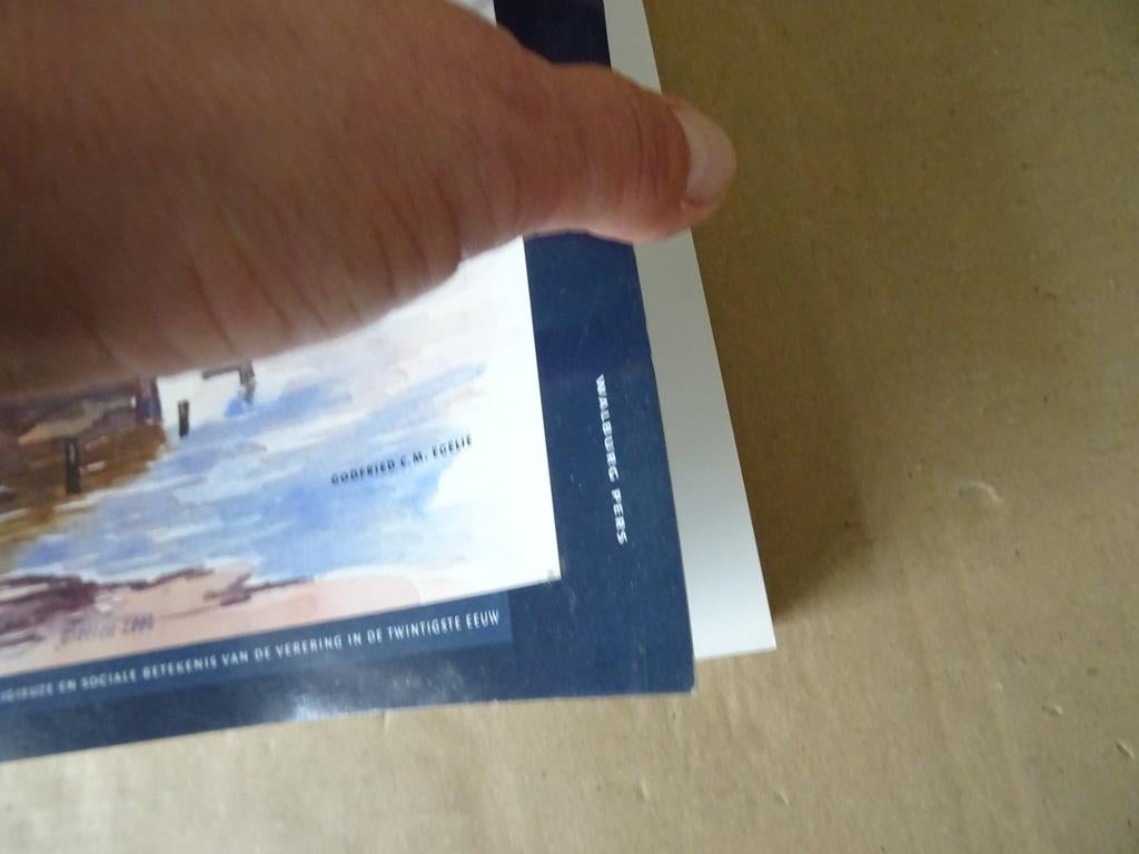 Godfried C. M. Egelie Beeld van het Heilig Hart in Limburg, Ophalen of Verzenden, Godfried C. M. Egelie, 20e eeuw of later, Gelezen