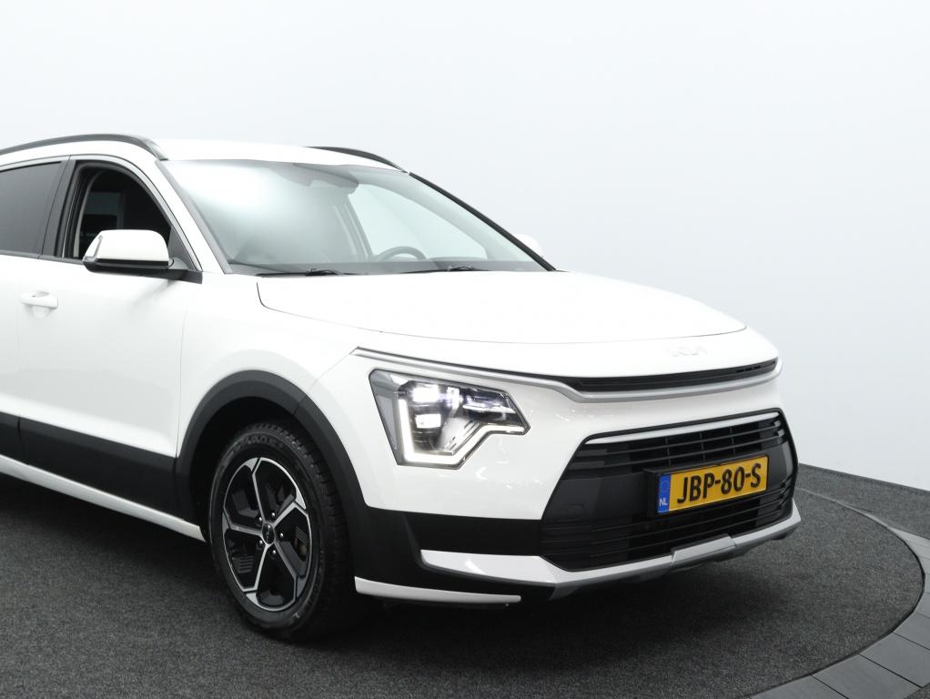 Kia Niro 1.6 GDi Hybrid DynamicLine | Carplay navigatie | Ca, Stof, Gebruikt, Euro 6, Wit