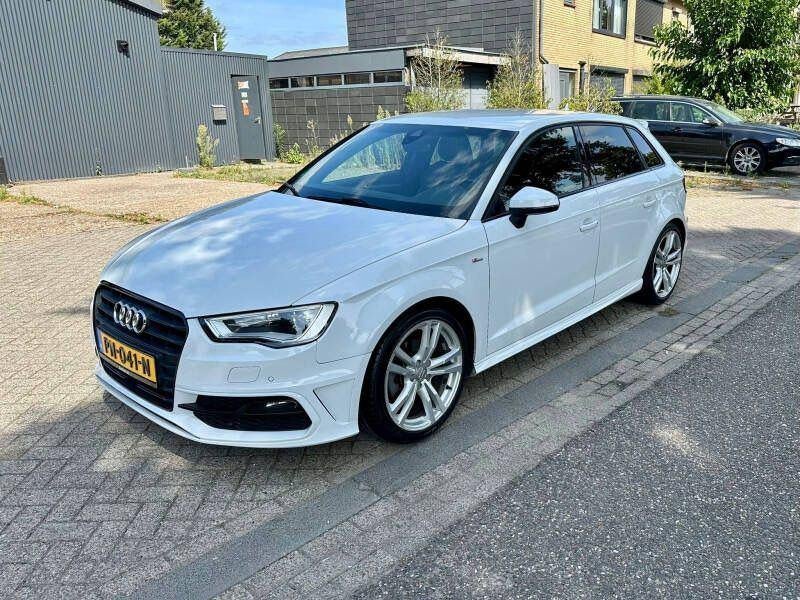 Audi A3 Sportback 2.0 TDI Ambiente Pro Line Plus 2016 Wit, 4 cilinders, Wit, 140 €/maand, Particulier