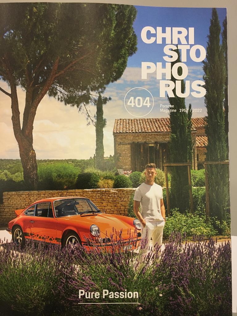 Porsche Christophorus 404 brochure folder jubileum 2022, Ophalen of Verzenden, Nieuw, Porsche