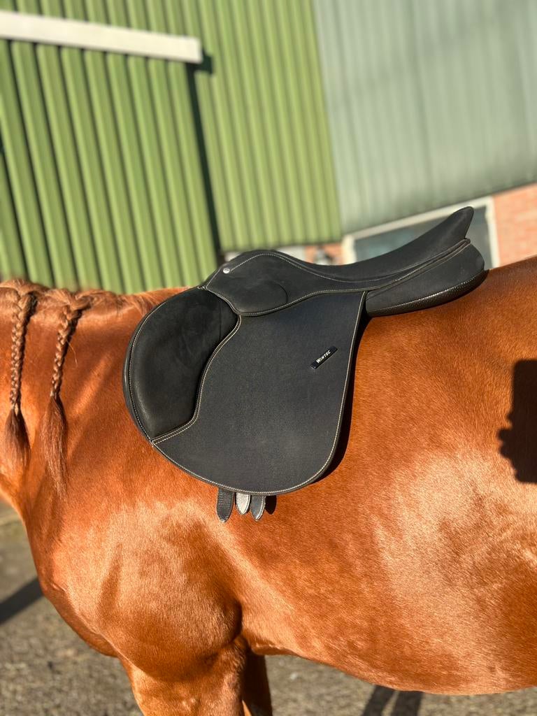 2 ZADELS:  Wintec pro CC CAIR springzadel + Kieffer dressuur, Dieren en Toebehoren, Paarden en Pony's | Zadels, Ophalen of Verzenden