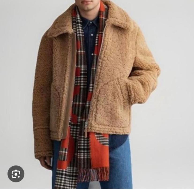 GANT shearling jas lammy schapenvacht medium, Ophalen of Verzenden, Zo goed als nieuw, Maat 48/50 (M), Overige kleuren