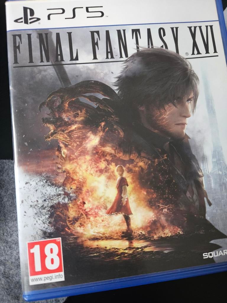 Final Fantasy XVI - PS5 - Zo goed als nieuw!, Ophalen of Verzenden, Zo goed als nieuw