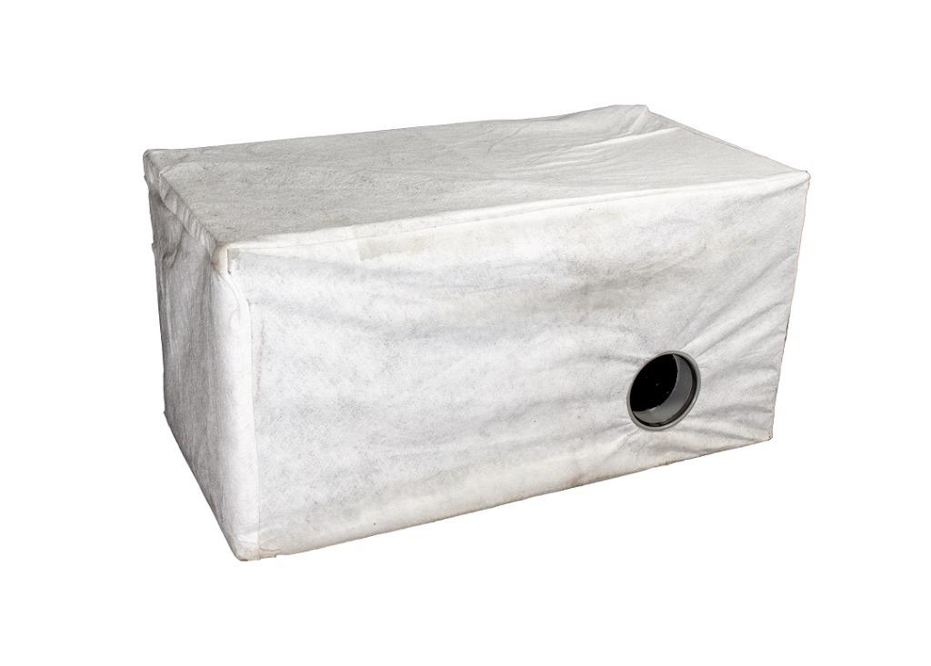 0006. Infiltratiekrat / infiltratie / afvoer / geotextiel, Doe-het-zelf en Verbouw, Ophalen, Afvoer, Pvc, Nieuw