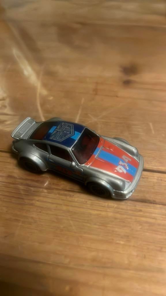 Hot Wheels Porsche 934 Turbo RSR Silver Gray Coupe Magnus, Ophalen of Verzenden, Zo goed als nieuw