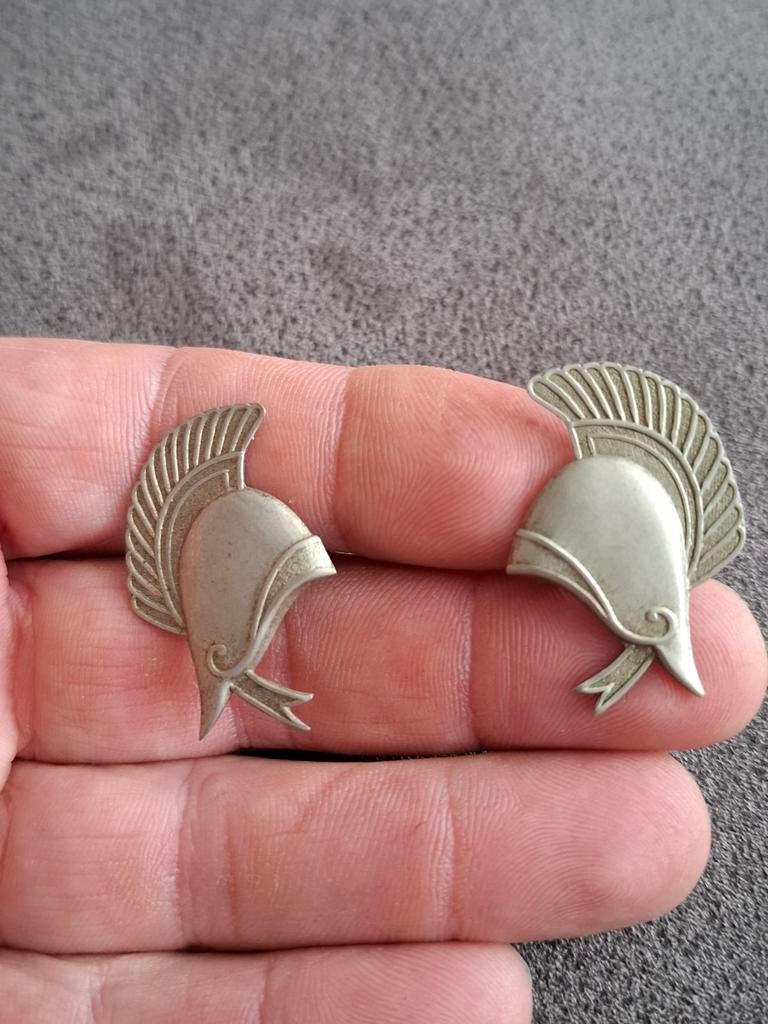 Set knil genie emblemen pre 1942, Ophalen of Verzenden, Nederland, Embleem of Badge