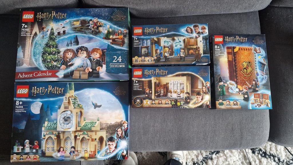 Harry Potter Lego 5 stuks, Hobby en Vrije tijd, Verzamelkaartspellen | Yu-gi-Oh!, Nieuw, Ophalen of Verzenden