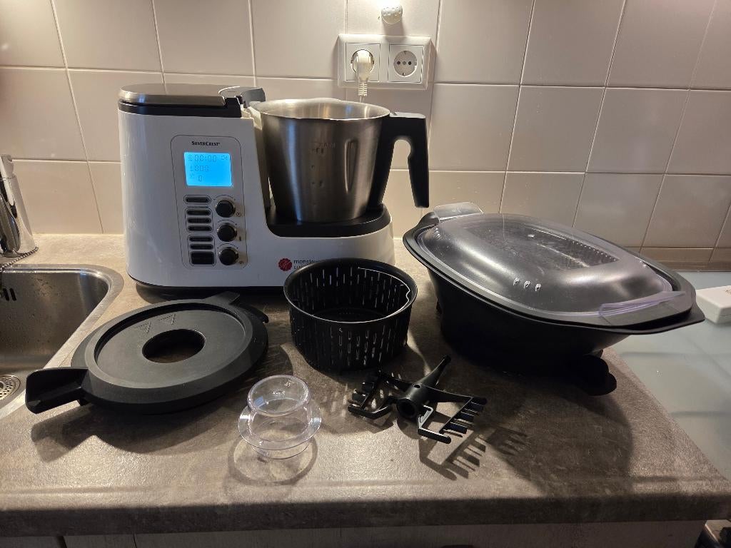 Monsieur Cuisine plus, Witgoed en Apparatuur, Keukenmixers, 3 snelheden of meer, Ophalen of Verzenden, Zo goed als nieuw, 2 tot 3 liter