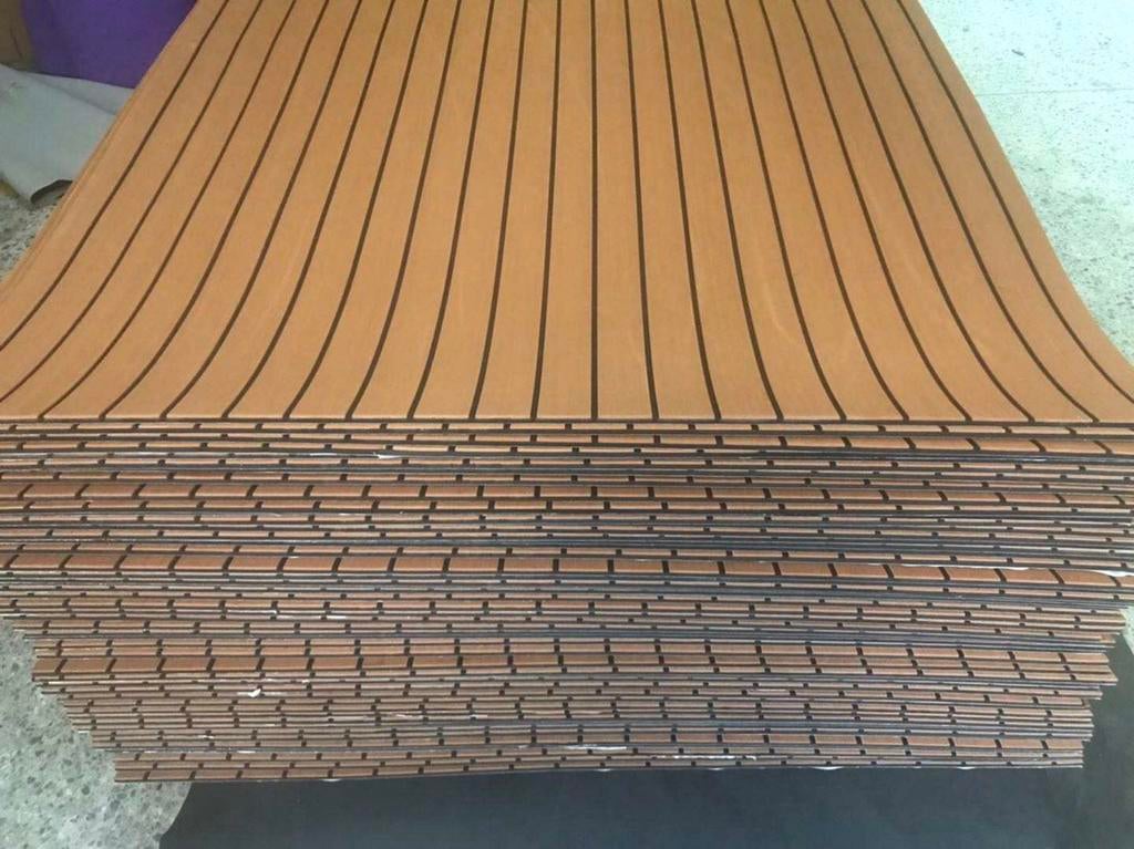 EVA Foam Teak met 3M Zelfklevende 240 x 90 x 0,6 cm, Ophalen of Verzenden, Nieuw