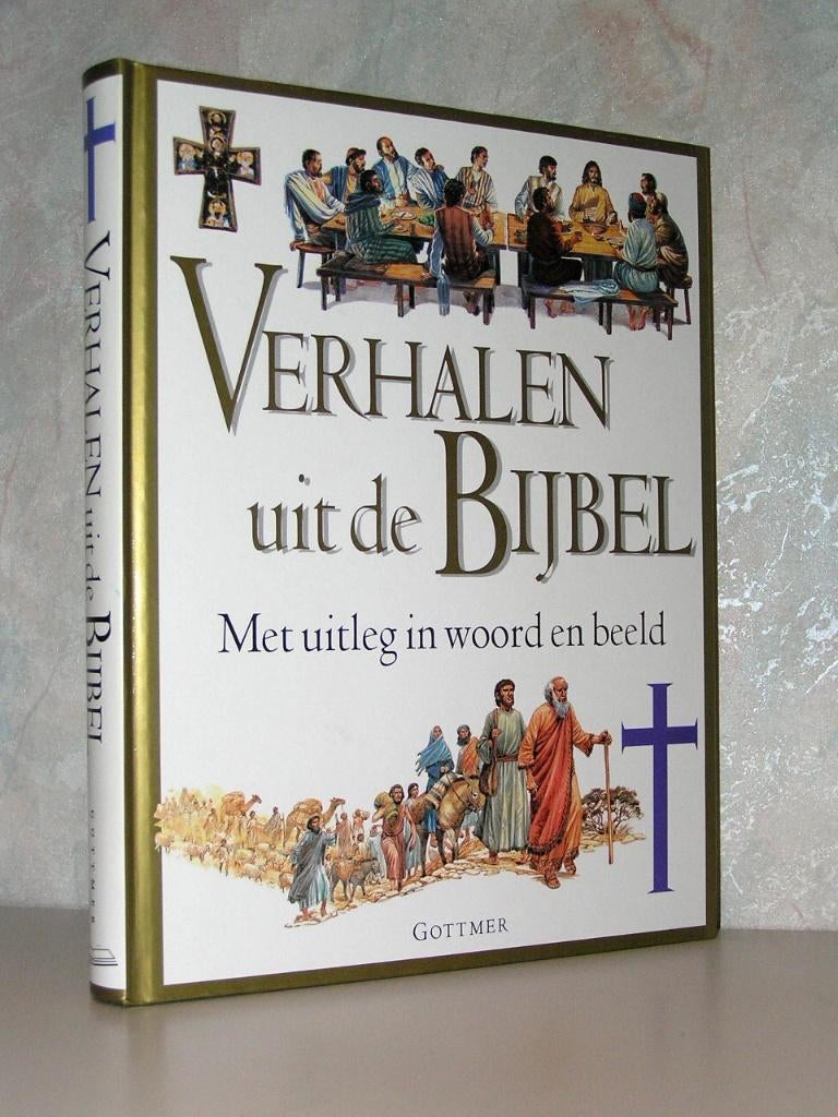 Verhalen uit de Bijbel - met uitleg in woord en beeld, Boeken, Godsdienst en Theologie, Zo goed als nieuw, Christendom | Katholiek
