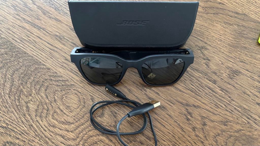 Bose Frames Tempo - Audio Zonnebril - Bluetooth, Overige merken, Zo goed als nieuw, Draadloos, Op oor (supra aural)