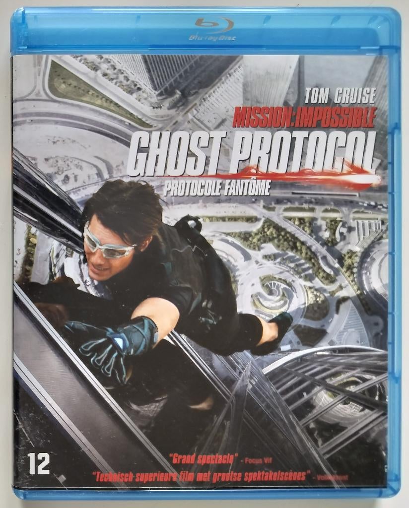 Mission: Impossible - Ghost Protocol [2011], Cd's en Dvd's, Blu-ray, Zo goed als nieuw, Actie, Ophalen of Verzenden