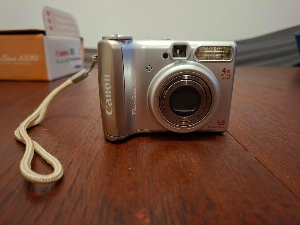 Canon PowerShot A530, Ophalen, Canon, 8 keer of meer