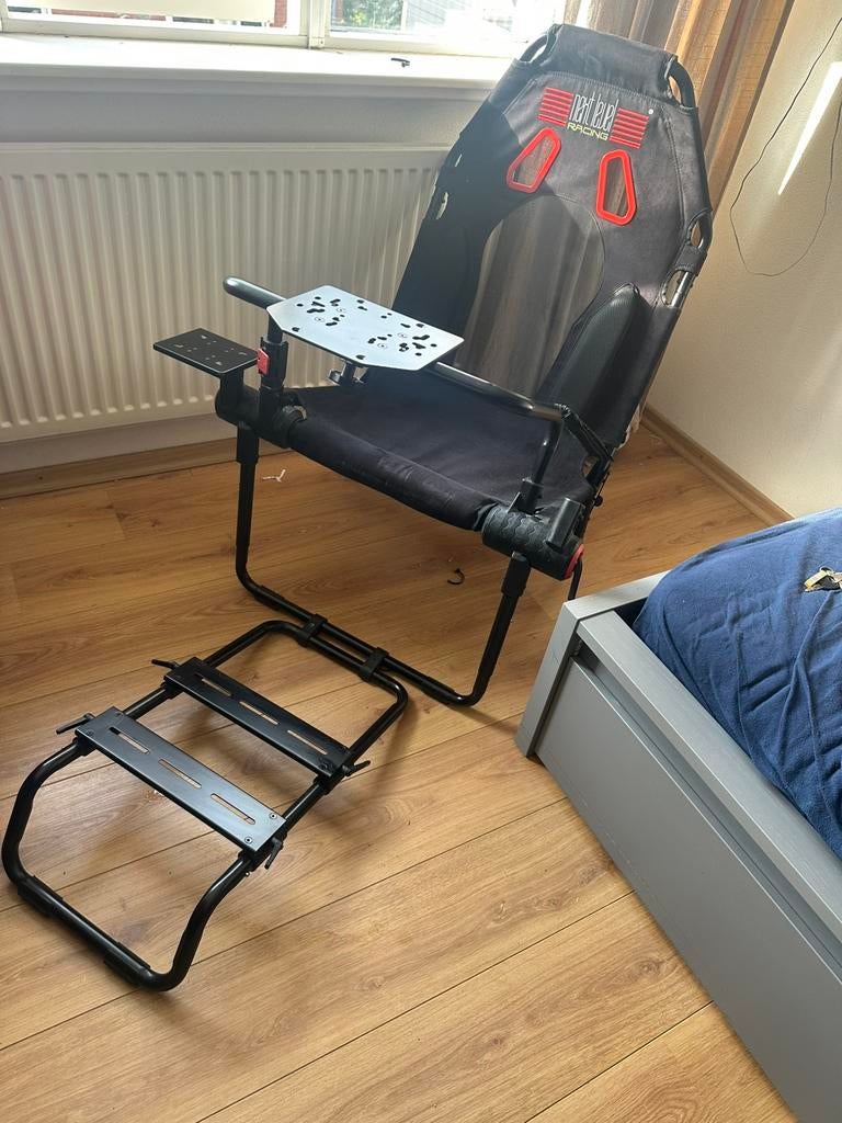 Next Level Racing GT Lite – Opvouwbare Simracestoel, Ophalen, Zo goed als nieuw