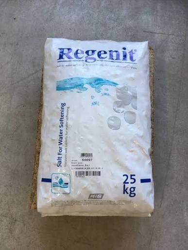 Regenit Zouttabletten - Waterontharder Zout zak 25kg, Ophalen, Nieuw, Waterontharder met zout