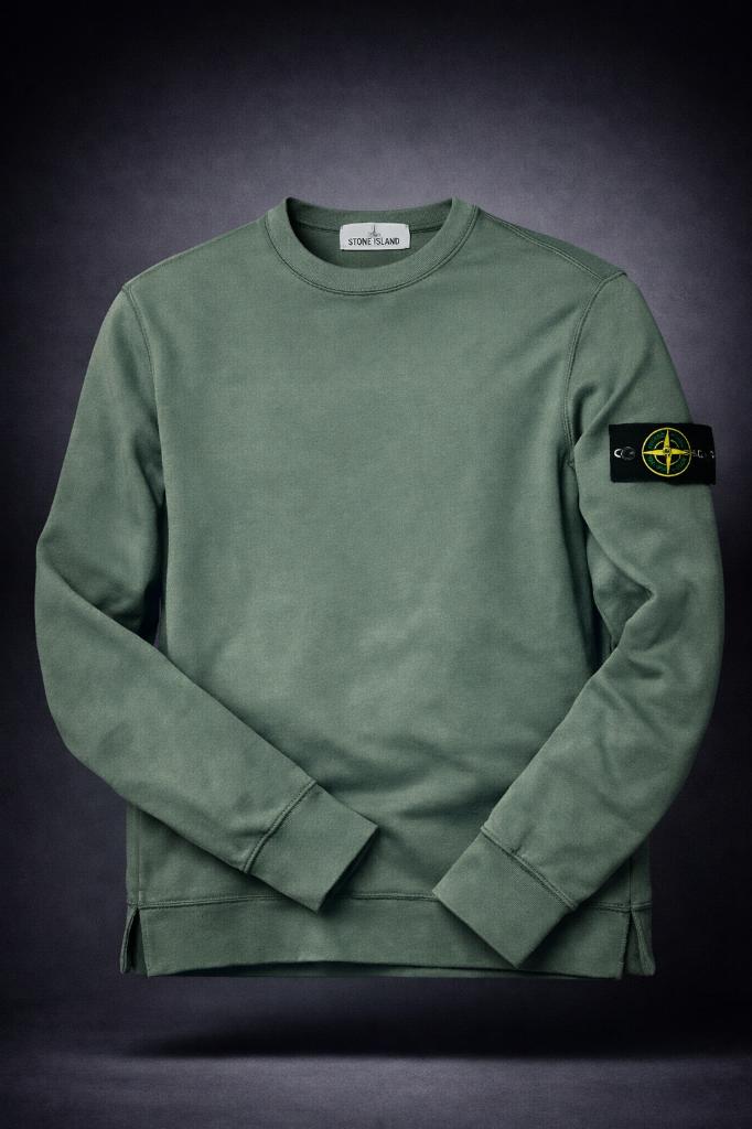 Stone Island Sweater - M - Groen - Authentiek, Maat 48/50 (M), Ophalen of Verzenden, Groen, Stone Island