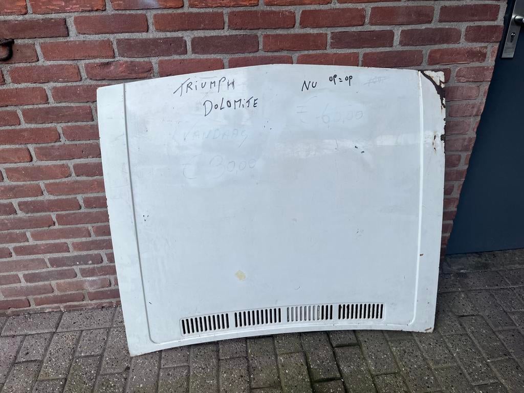 Motorkap Triumph Dolomite, Ophalen, Gebruikt, Voor, Triumph