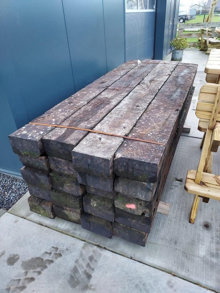 Bielzen. Spoorbielzen. Borders., Ophalen, Biels, Zo goed als nieuw, Minder dan 100 cm