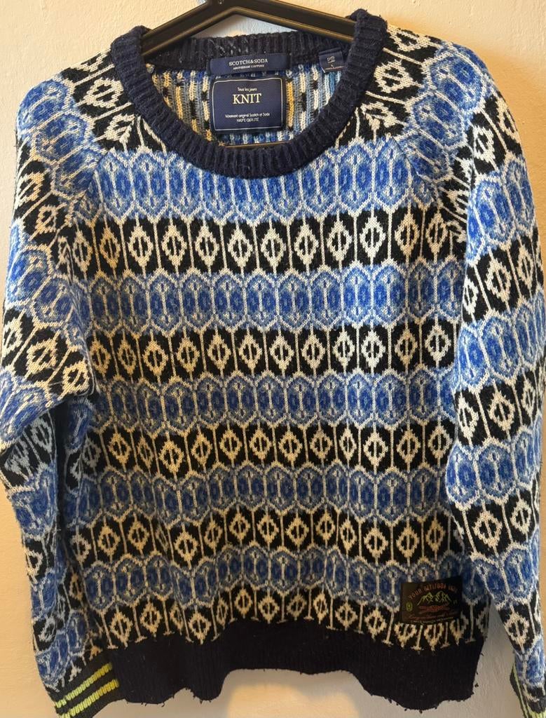 Scotch& Soda heren, Ophalen of Verzenden, Zo goed als nieuw, Maat 52/54 (L), Blauw