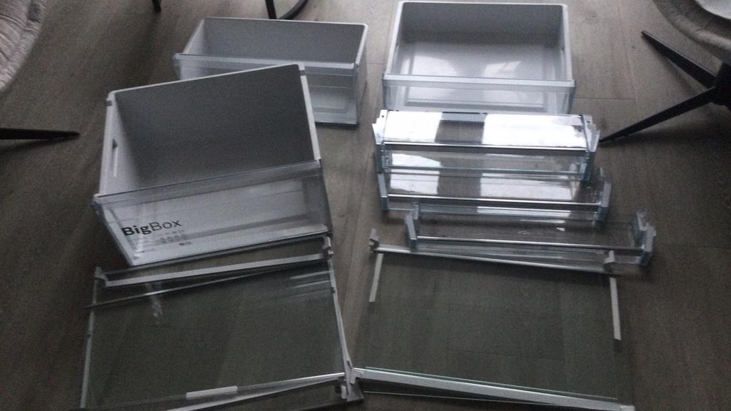 Onderdelen Bosch Koelvrieskast extra breed, Ophalen of Verzenden, Zo goed als nieuw