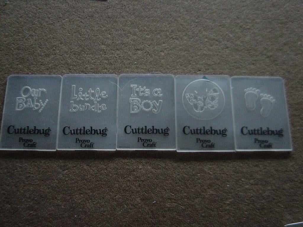 Cuttle  bug embossing mal, Ophalen of Verzenden, Zo goed als nieuw, Overige thema's, Pons of Mal