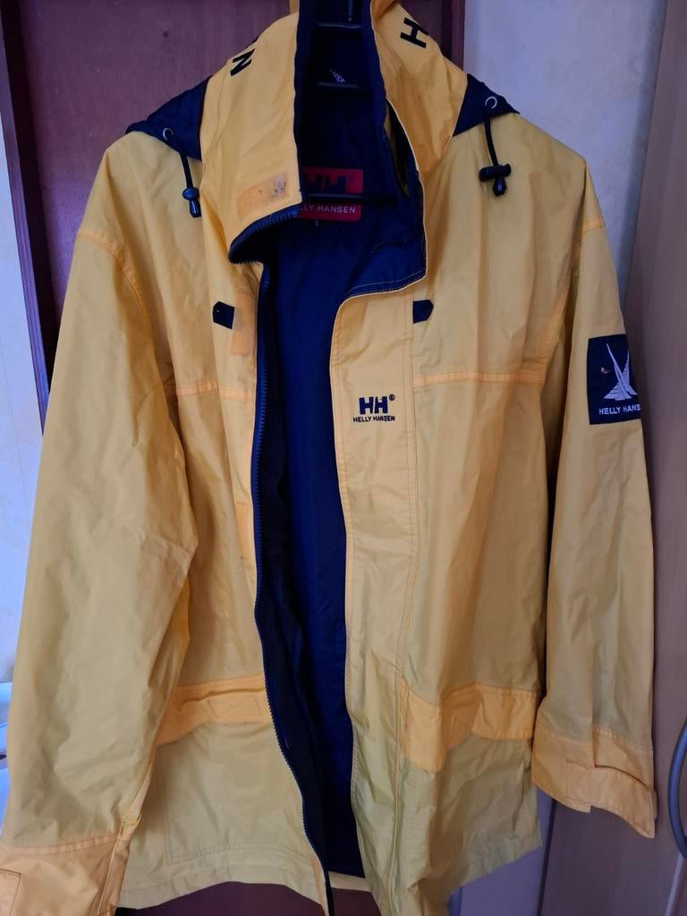 Helly Hansen regen Jas - Maat S, Helly Hansen, Geel, Ophalen of Verzenden, Zo goed als nieuw