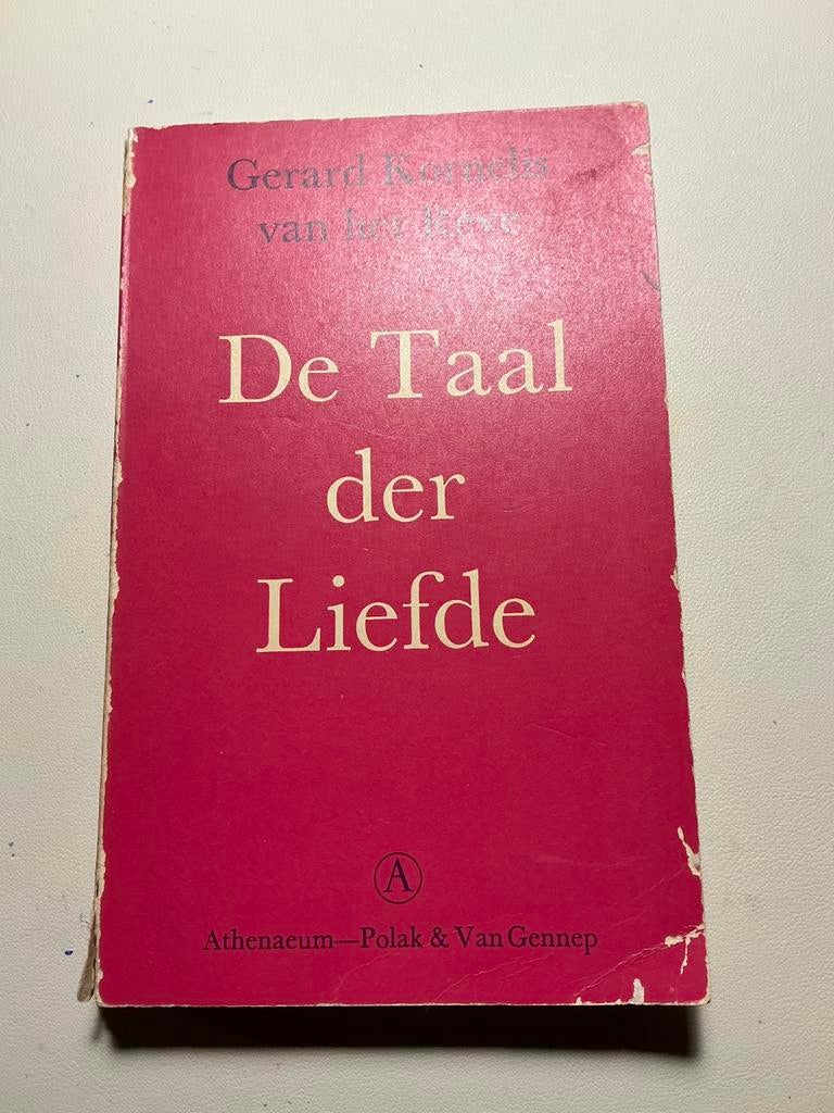 GERARD VAN T REVE. TAAL DERLIEFDE, Ophalen of Verzenden, Gelezen