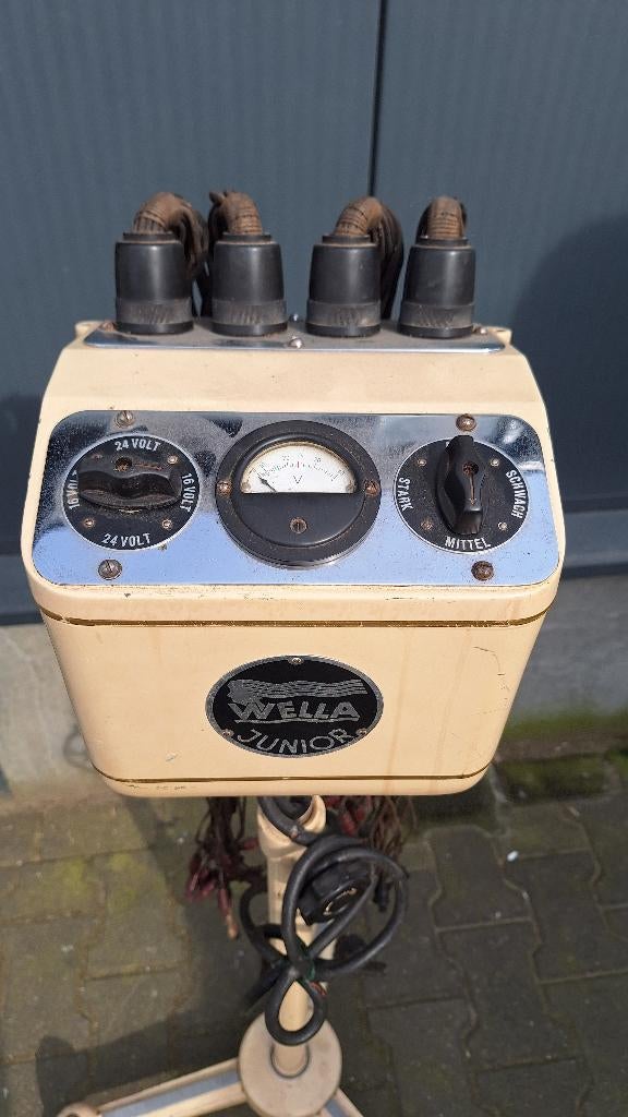 Antieke oude Wella Junior Permanent Golfapparaat JAREN 30!!!, Ophalen