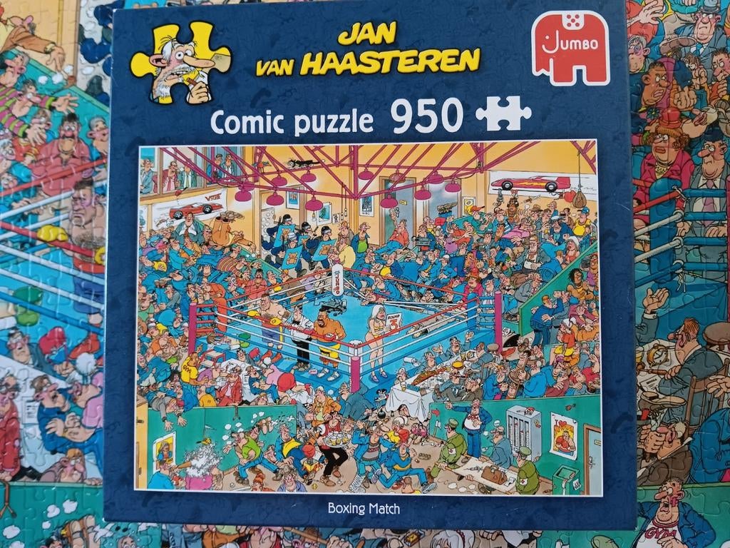 Legpuzzel Van haasteren: bokswedstrijd, Ophalen of Verzenden