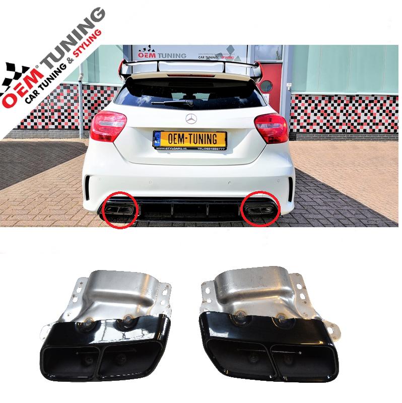 M-Benz A45/Cla45/Gla45 AMG Black Sierstukken | NIEUW |