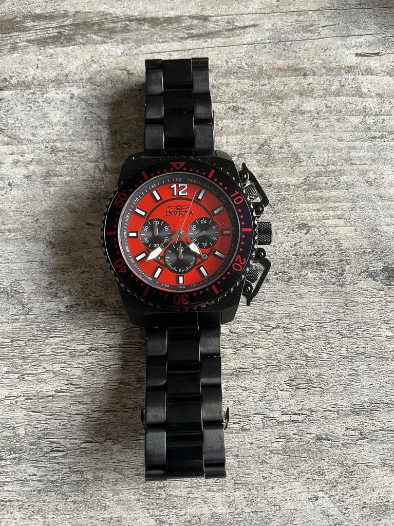 Invicta 21958 Pro Diver, Sieraden, Tassen en Uiterlijk, Horloges | Heren, Overige merken, Staal, Staal, Polshorloge