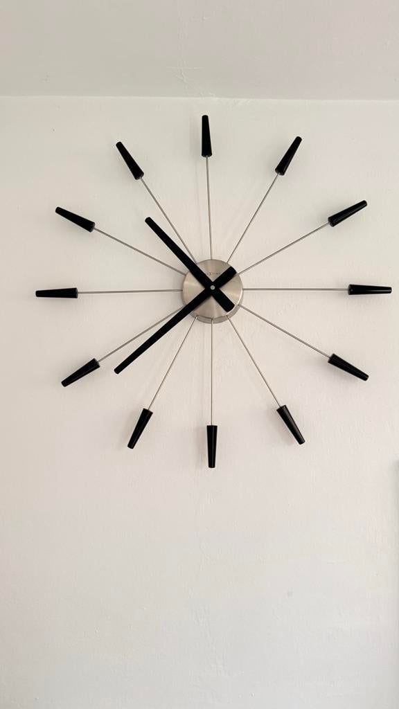 Klok Nextime, Ophalen, Zo goed als nieuw, Analoog, Wandklok