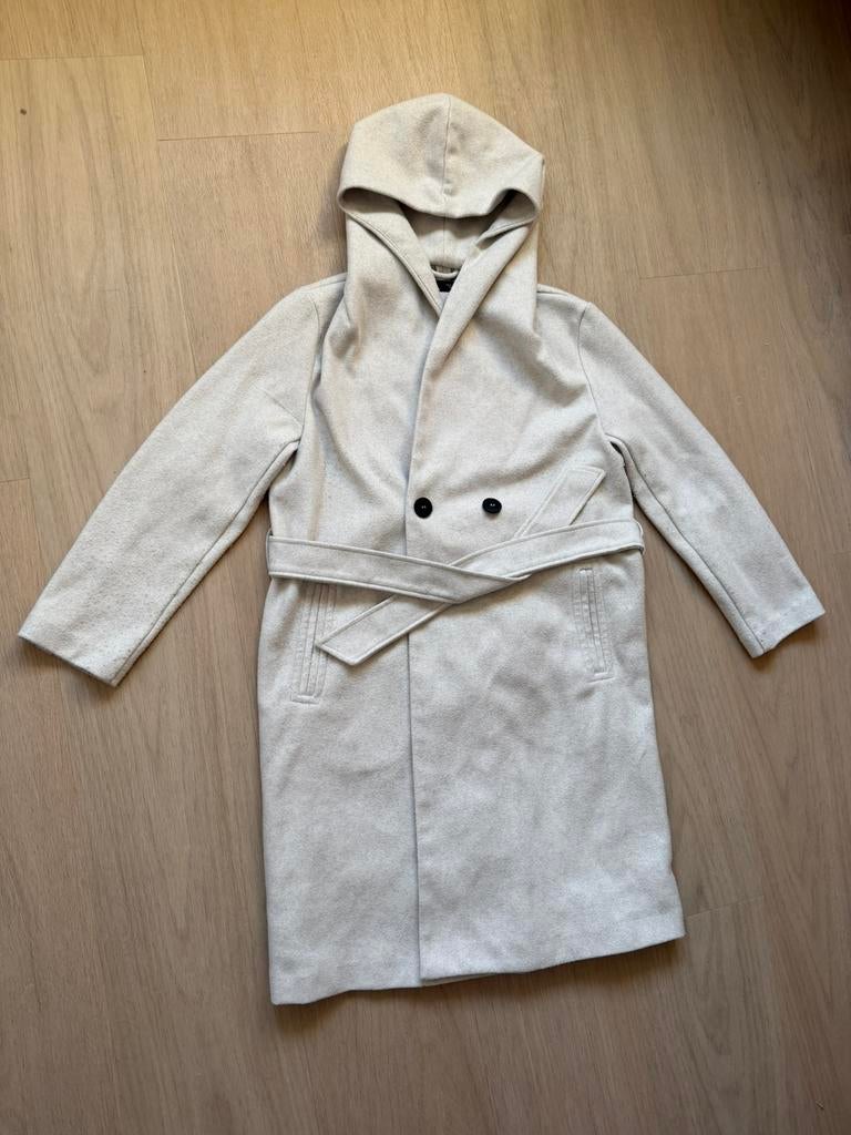 Zara mantel jas, Ophalen of Verzenden, Zo goed als nieuw, Zwart