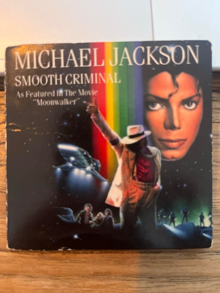 Michael Jackson - Smooth Criminal CD Single, Ophalen of Verzenden, Gelezen, Media