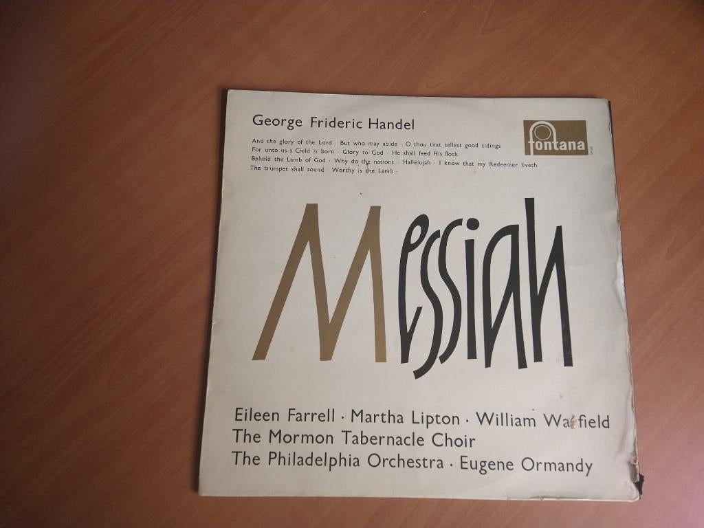 LP Georg Friedrich Handel - Messiah, Gebruikt, Overige typen, Ophalen of Verzenden, 12 inch