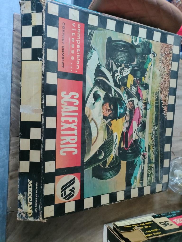 Vintage Scalextric Racebaan, Carrera, Ophalen of Verzenden, Met looping, Elektrisch