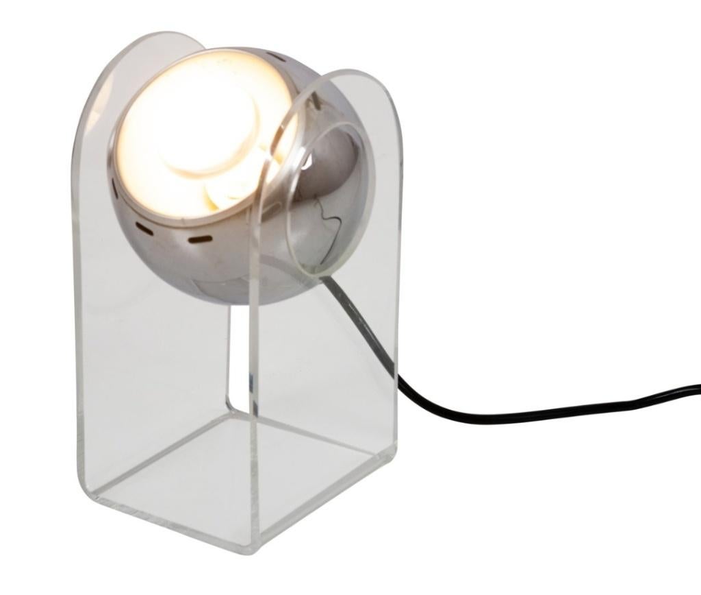 Geweldige vintage Insta sensorette design tafellamp Sarfatti, Huis en Inrichting, Lampen | Tafellampen, Gebruikt, Minder dan 50 cm