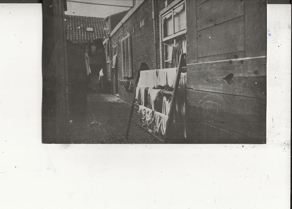 Scheveningen Vuurbaakstraat 121-125 buitentoilet Fotokaart, Verzenden, Voor 1920, Ongelopen, Zuid-Holland