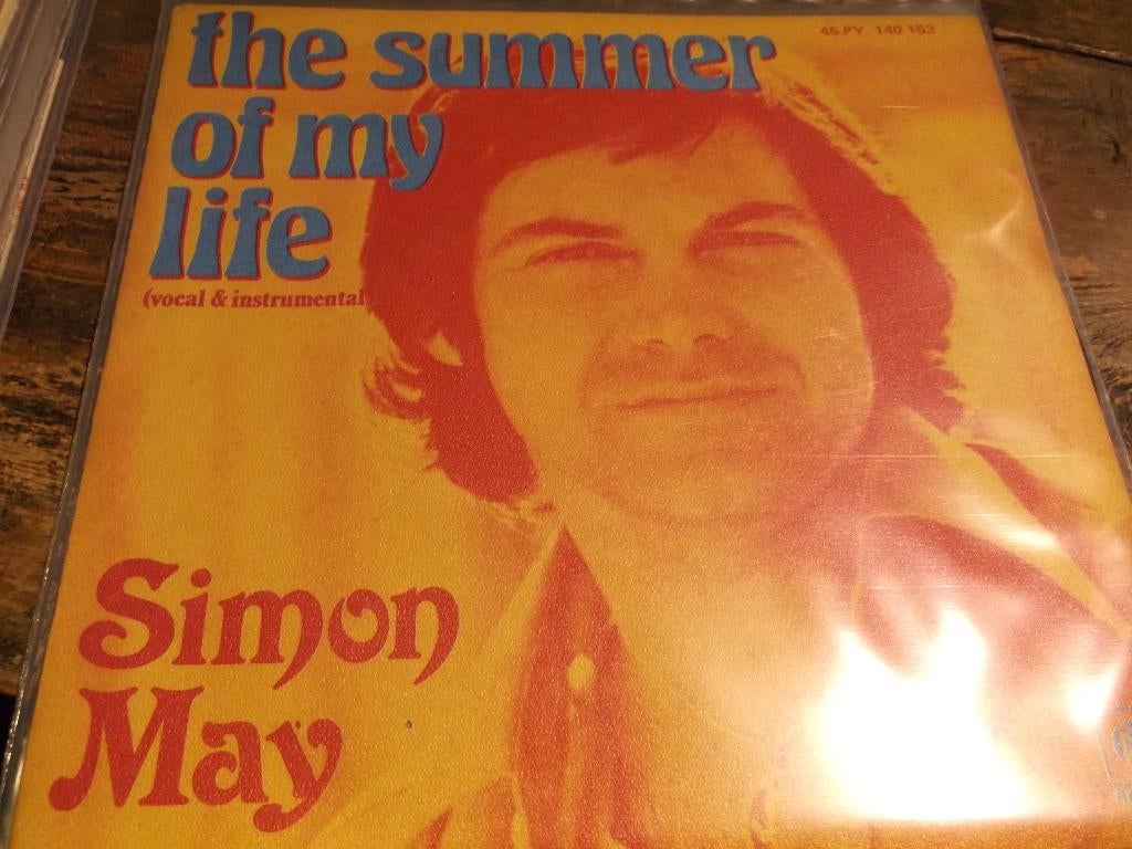 simon may The summer of my life 82, Gebruikt, 7 inch, Single, Ophalen of Verzenden