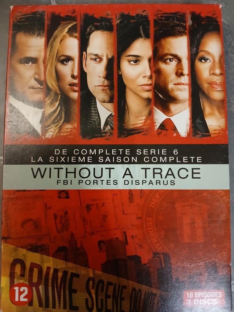 Without a trace ( seizoen 6 ), Cd's en Dvd's, Dvd's | Tv en Series, Vanaf 12 jaar, Ophalen of Verzenden, Zo goed als nieuw