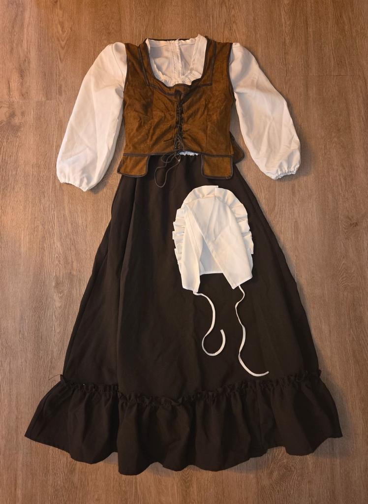 Verkleed jurk 152/156 carnaval, Ophalen of Verzenden, Zo goed als nieuw, Maat 34 (XS) of kleiner, Carnaval