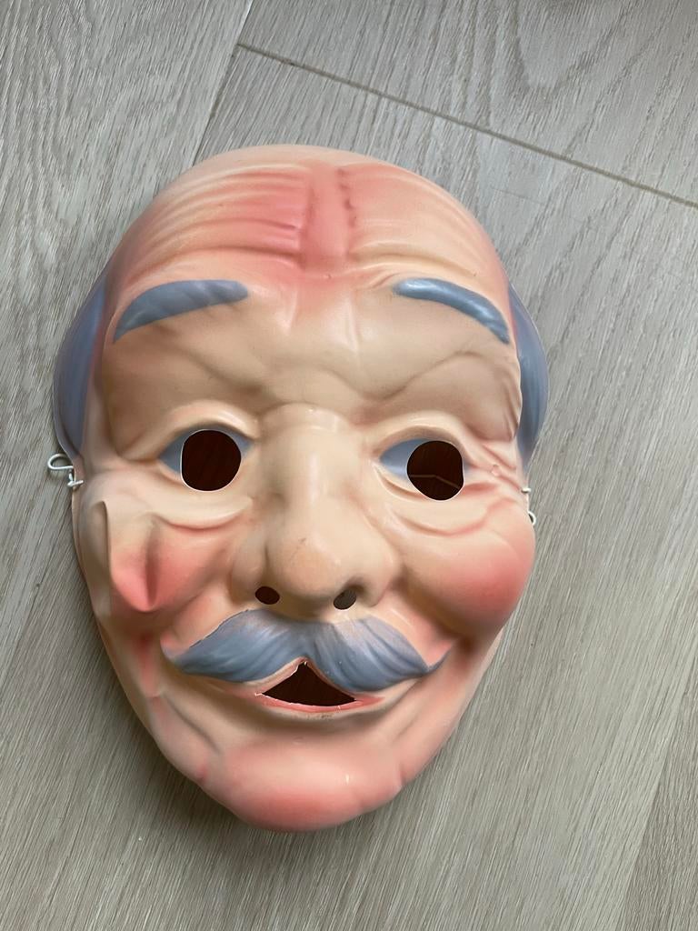 Opa masker, Ophalen of Verzenden, Zo goed als nieuw, Overige maten, Halloween
