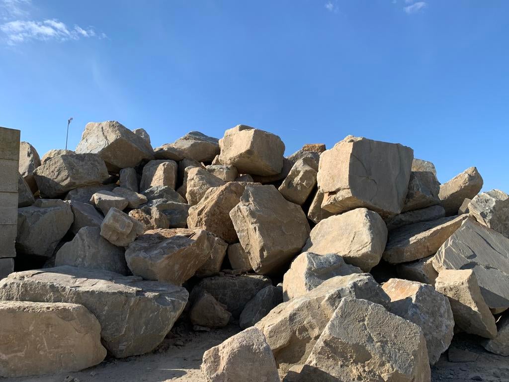 Klauterstenen Vijverstenen Oeverstenen Natuursteen rots XXL, Tuin en Terras, Ophalen of Verzenden, Nieuw