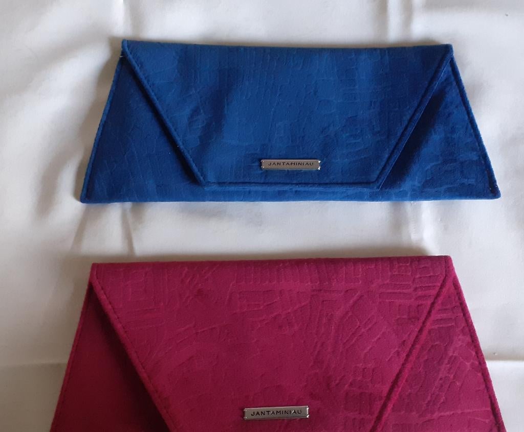 2 X KLM Jan Taminiau tassen, Ophalen of Verzenden, Zo goed als nieuw, Blauw, Overige typen