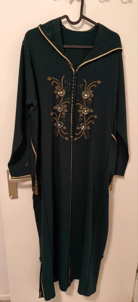 Djellaba, Kleding | Dames, Ophalen of Verzenden, Zo goed als nieuw, Groen, Overige typen