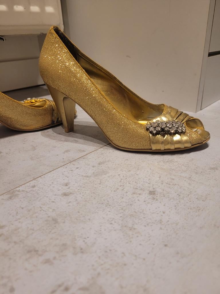 Goude hakken, Ophalen of Verzenden, Zo goed als nieuw, Zwart