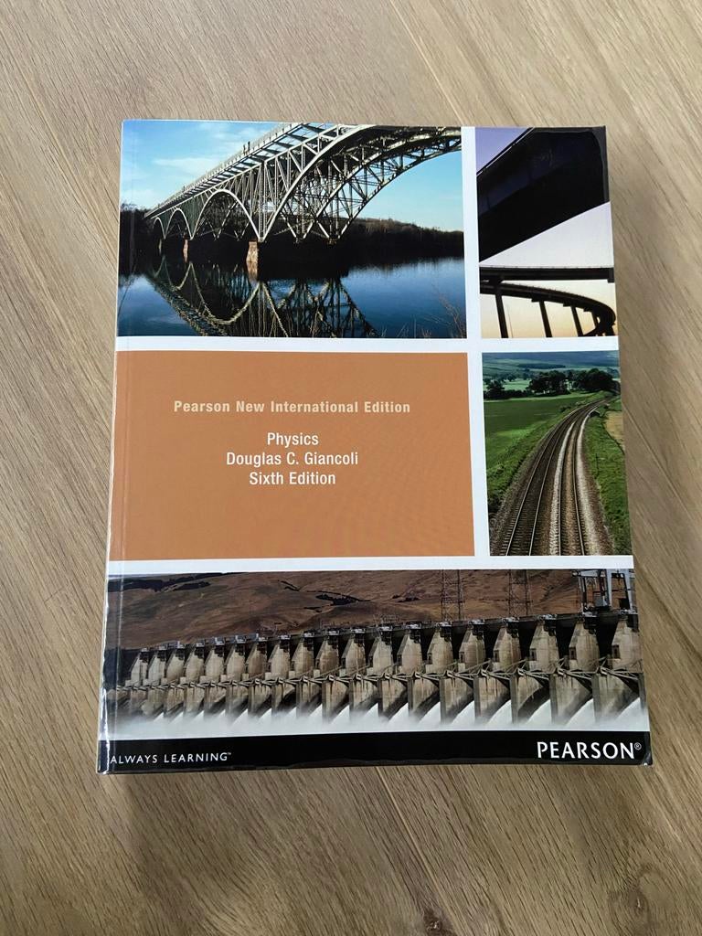 Physics - Giancoli 6th edition, Ophalen of Verzenden, Beta, Zo goed als nieuw, HBO
